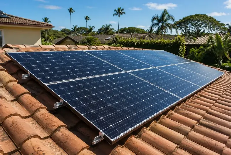 Installation de panneaux solaires à Trélazé